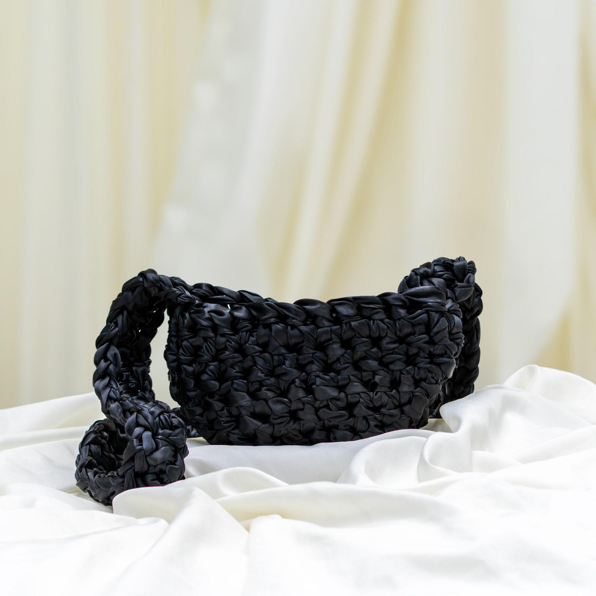 La Camille - Noir Moon Bag